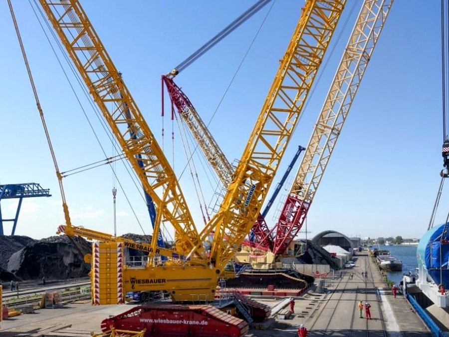 Terex-Demag celosía sobre orugas